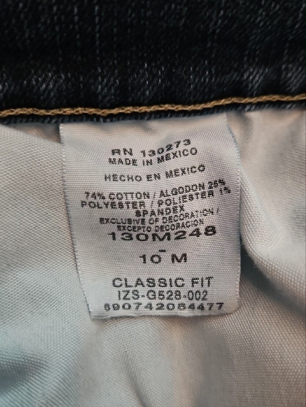 Riders by Lee Classic Indigo Straight-Leg Jeans - Picture 5 of 5